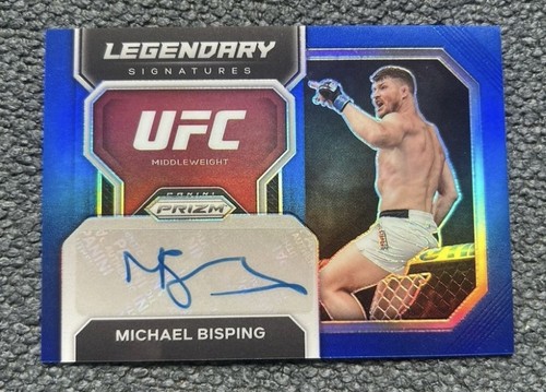Michael bisping 2023 blue auto - michael,