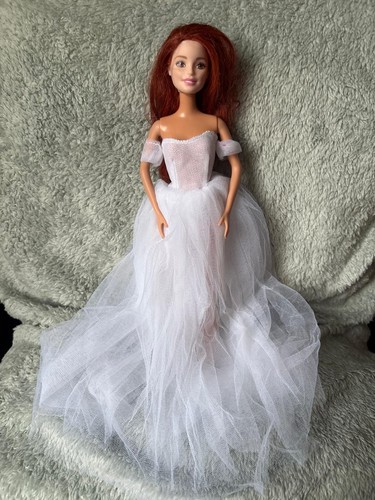 Handmade white tulle bridal - handmade,