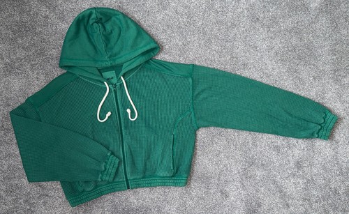 Bnwot aerie green crop waffle - aerie,