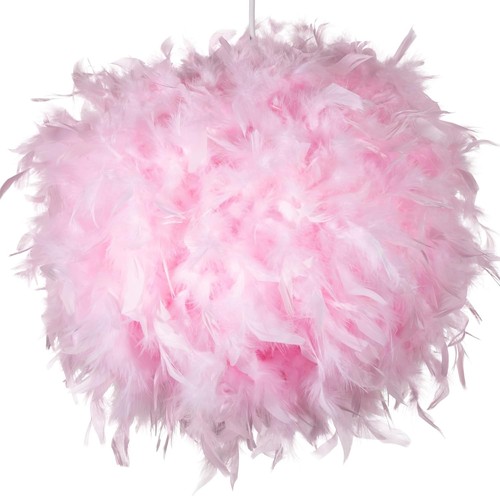 30cm pink feather light - feather,