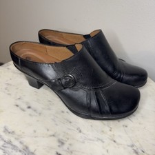 Earth Spirit Classics Sz 8 Shoes  Mules Heels Leather Pumps Shoes Comfort -Y