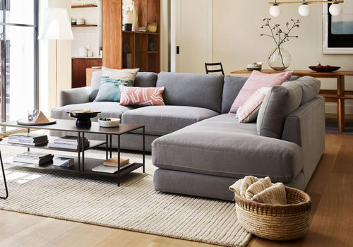 West elm bumper - elm, chaise