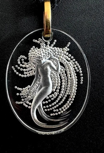 Lalique pendant naiade - lalique,