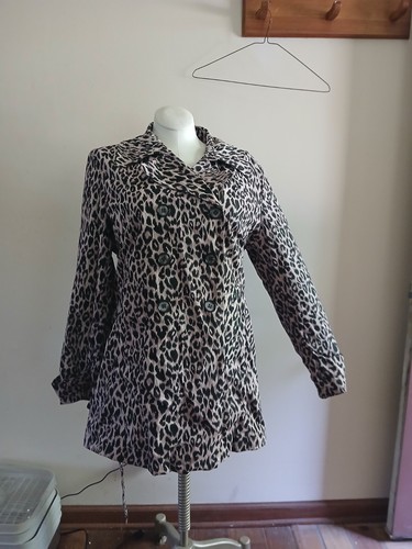 Bill blass animal print coat - bill,