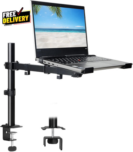 Laptop desk mount single - desk,