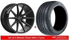 Alloy Wheels & Tyres 19" Inovit Frixion 5 For Lexus GS 400 [Mk2] 97-05