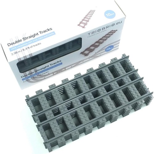 Double straight tracks box - double,