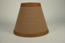 Country Honey Brown Mini Check