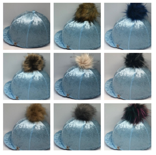 Luxury crushed velvet - luxury, fur