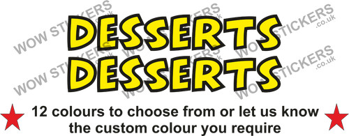 Desserts stickers street - 2,