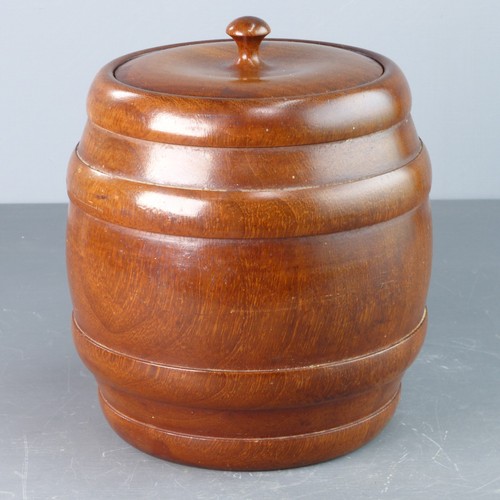 Vintage large turned oak - turned,