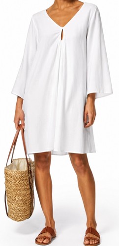 Linen beach dress - m&s,