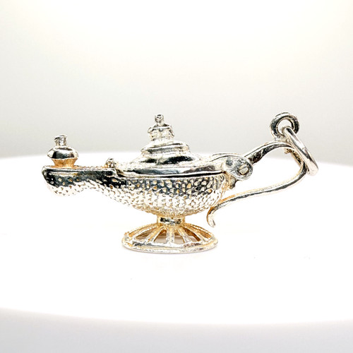 Sterling silver magic genie - sterling,