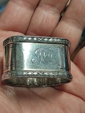Sterling Silver Napkin Ring -