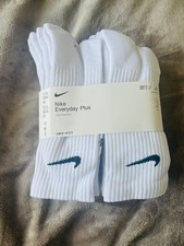 Nike Crew Socks Large x6 pairs