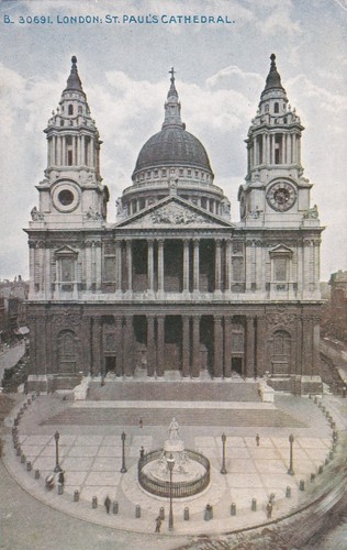 London pauls cathedral - st., ~