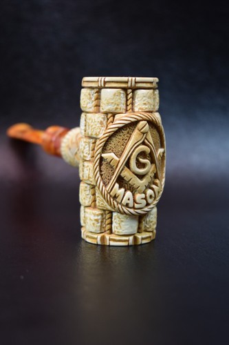 Hammer pipe masonic emblems - hammer,