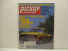 Oct. 1983  Pickup Van & 4WD