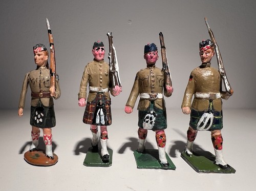 Four scottish figures - four,
