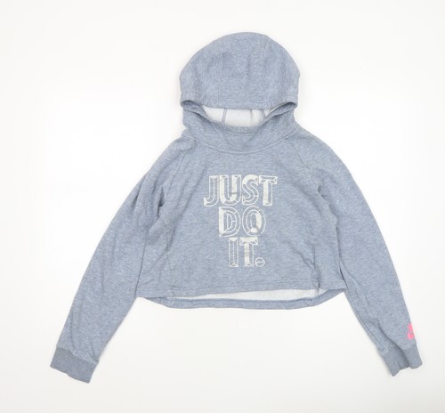 Nike girls grey pullover - girls,