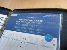 A5 Folio with filofax  2026