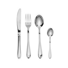 Russell Hobbs Cutlery Set 16pc – Marseille, Steel, 4 Settings, Dishwasher Safe
