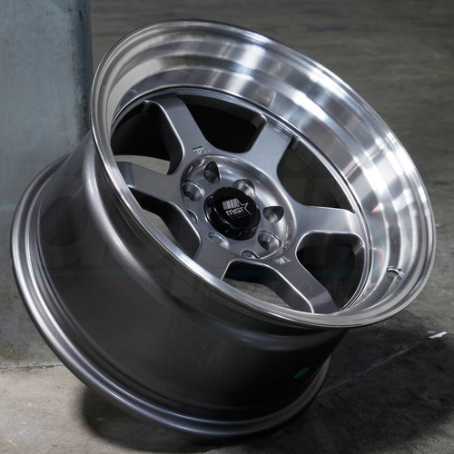 15x8 gunmetal wheels mst - 15x8, time