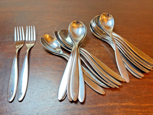 Alessi delta spoon - lot, 20