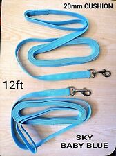 Pair CUSHION  LONG REINS 12ft