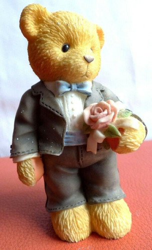 Teddy bear groom figure - bear,