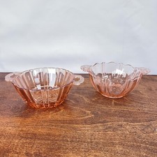 Vintage Pink Depression Glass