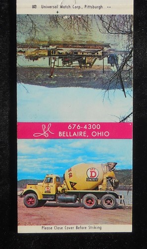 1960s old cement truck - cement, barge