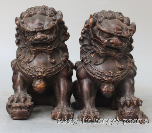 Fengshui bronze guardian - 6.1",