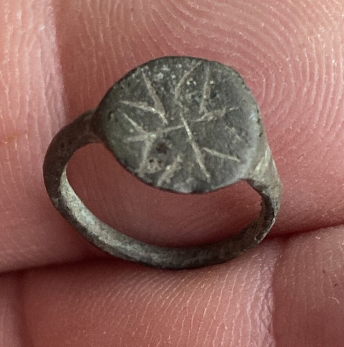 Roman medieval bronze - roman, ring