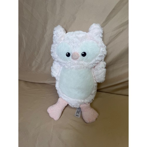 Babies pink owl plush - r,