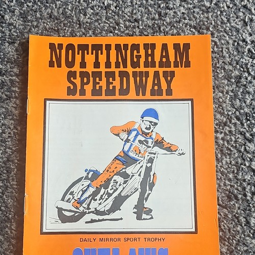 Nottingham speedway programme - nottingham,
