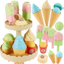 Toy Ice Cream Play Food Sets