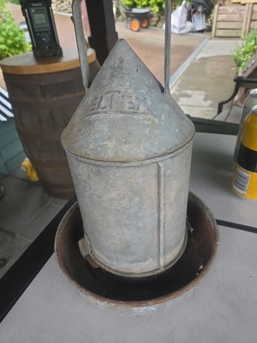 Vintage galvanised eltex small - galvanised,