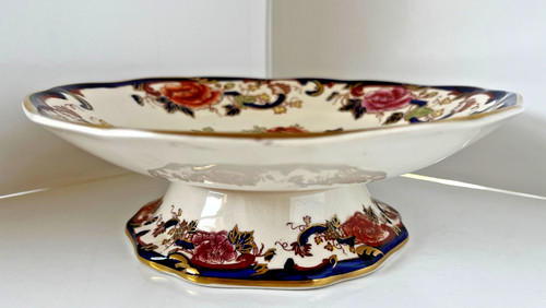 Vintage masons ironstone - vintage, blue