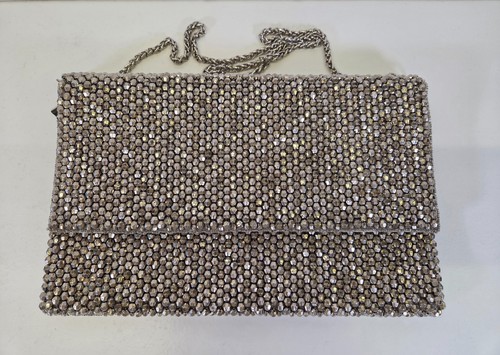 Reiss minty beaded foldover - minty,