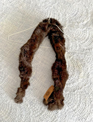 Authentic fur boa - fur,