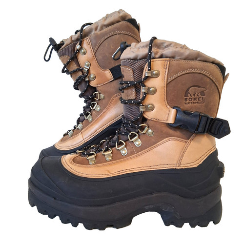 New sorel conquest - sorel, leather