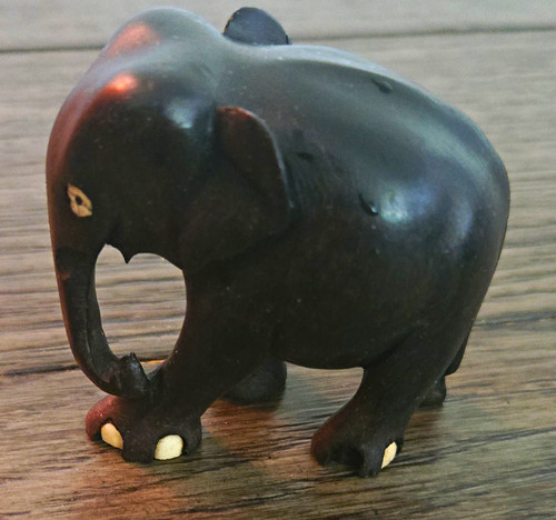 Vintage ebony hand - vintage,
