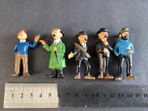 Tintin figures set 5 - tintin, of