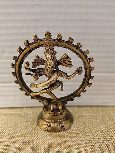 Vintage brass shiva - vintage, nataraja
