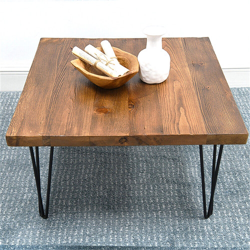 Rustic square old pine wooden - old,