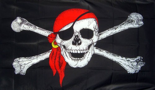Pirate bandana 12 - x, flag
