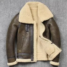 New Men's Brown B3 Bomber