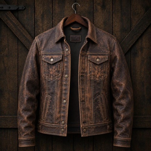 Men handmade distressed - handmade,