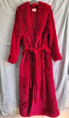 Rosie cranberry fleece - m&s,